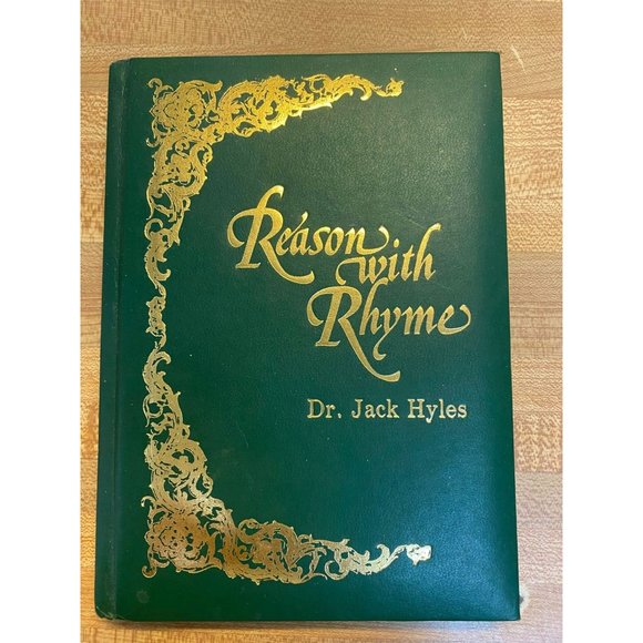 Reason With Rhyme By Dr. Jack Hyles Hardcover 1978 Edition Hyles-Anderson Publis - Picture 1 of 8